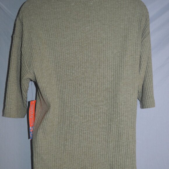 Sweater with pocket Bonulu NWT women size small half sleeve - Picture 2 of 3